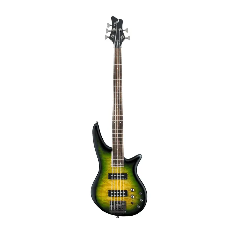Jackson Spectra Js3qv 5-String Electric Bass Guitar - Alien Burst 1