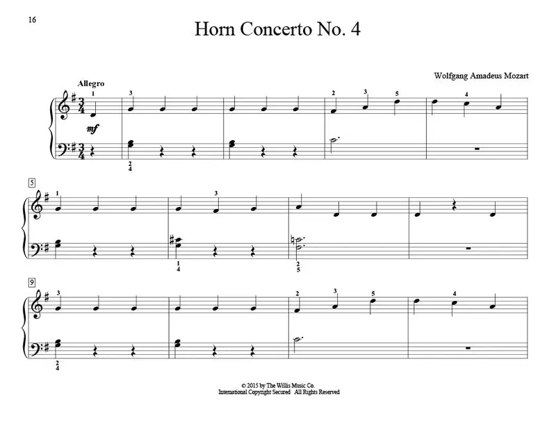 John Thompson's Easiest Piano Course First Mozart 2