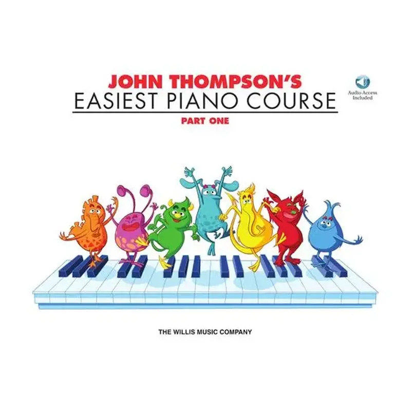 John Thompson's Easiest Piano Course – Part 1 – Book/Audio 1