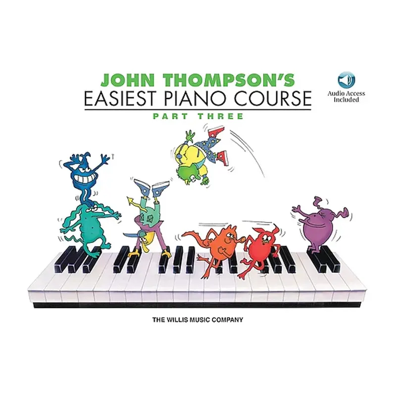 John Thompson's Easiest Piano Course – Part 3 – Book/Audio 1