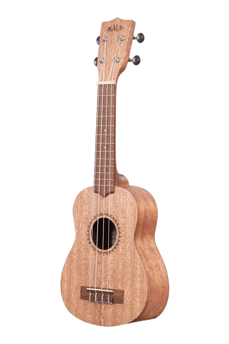 Kala Ka-20 Acoustic Soprano Burled Meranti Ukulele - Satin Natural 2