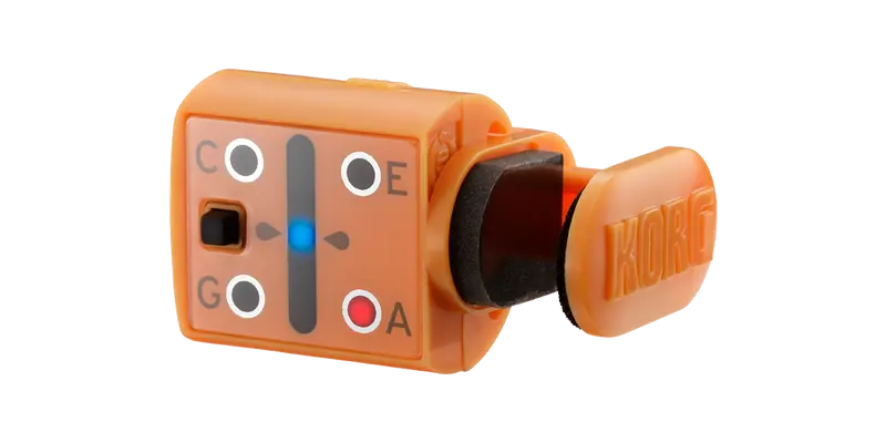 Korg Minipitch Clip-On Ukulele Tuner - Orange 1