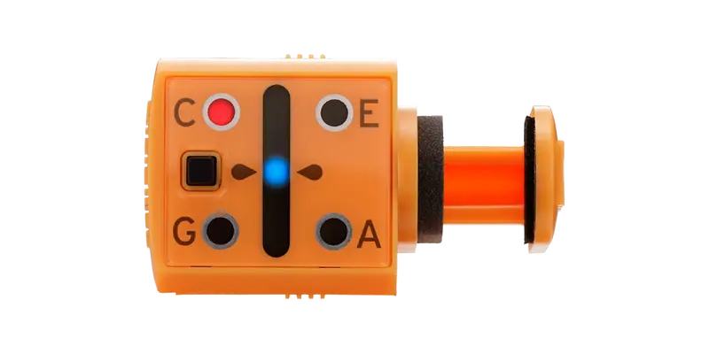 Korg Minipitch Clip-On Ukulele Tuner - Orange 2