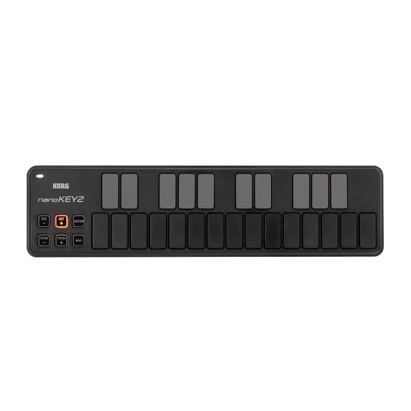 Korg Nanokey2 Slim-Line Usb Keyboard Controller - Black B-Stock 1