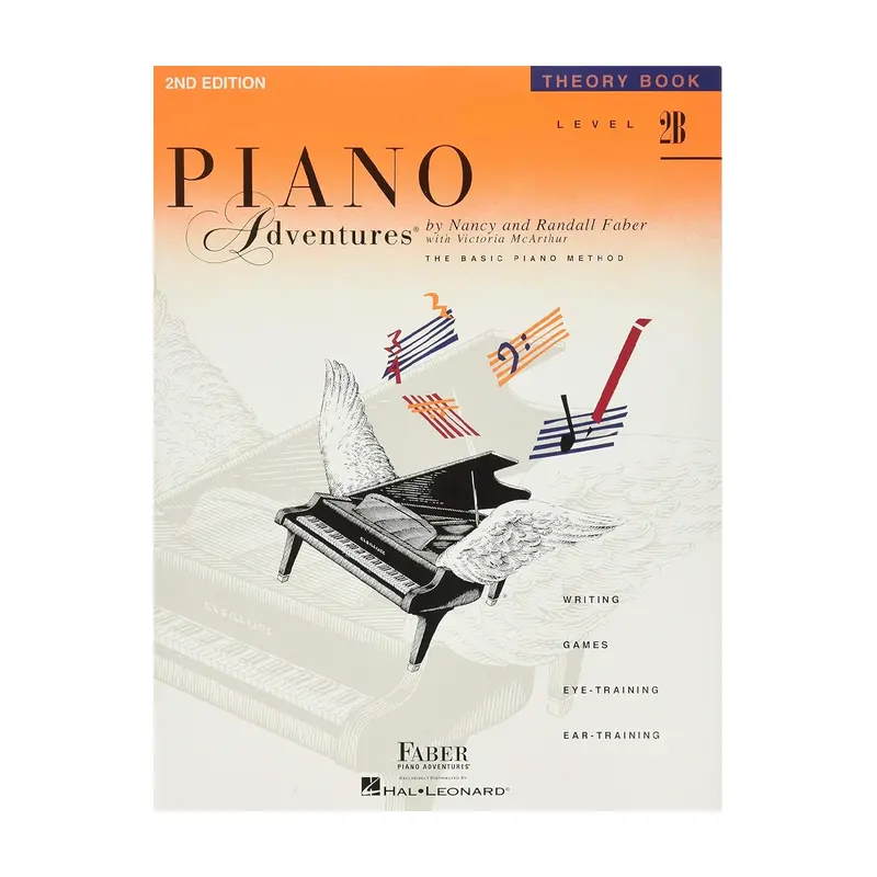 Level 2B – Theory Book – 2Nd Edition Piano Adventures 1