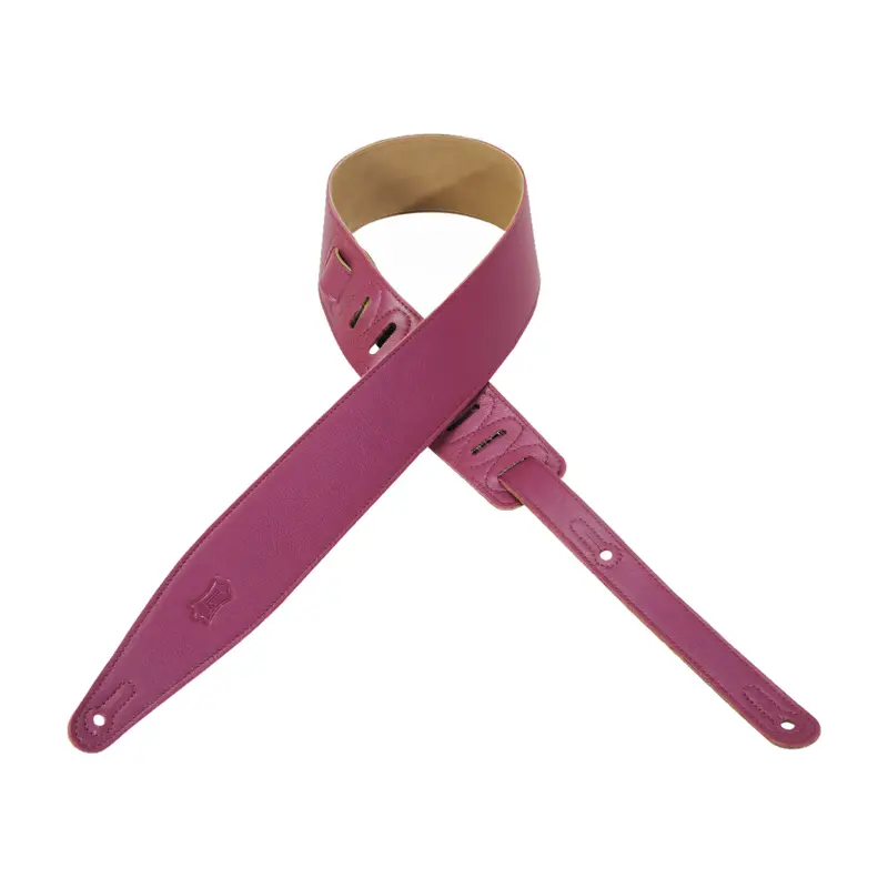 Levy's 2 1/2" Luscious Garment Leather - Magenta Color 1