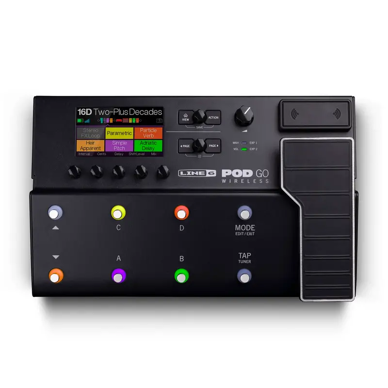 Line 6 Pod Go Wireless Guitar/Bass Multi-Fx Pedal & Amp Modeler 1