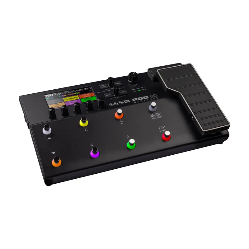 Line 6 Pod Go Wireless Guitar/Bass Multi-Fx Pedal & Amp Modeler 2