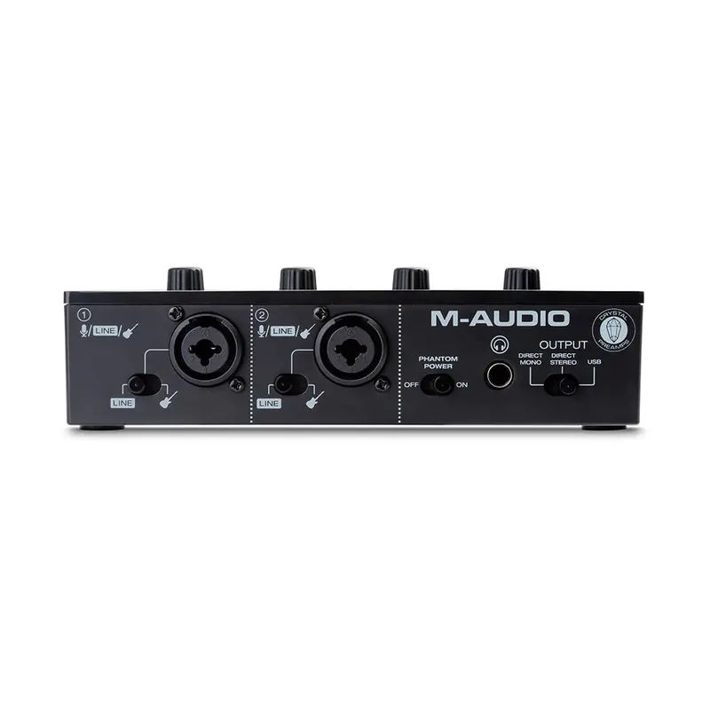 M-Audio M-Track Duo Desktop 2X2 Usb Audio Interface 2