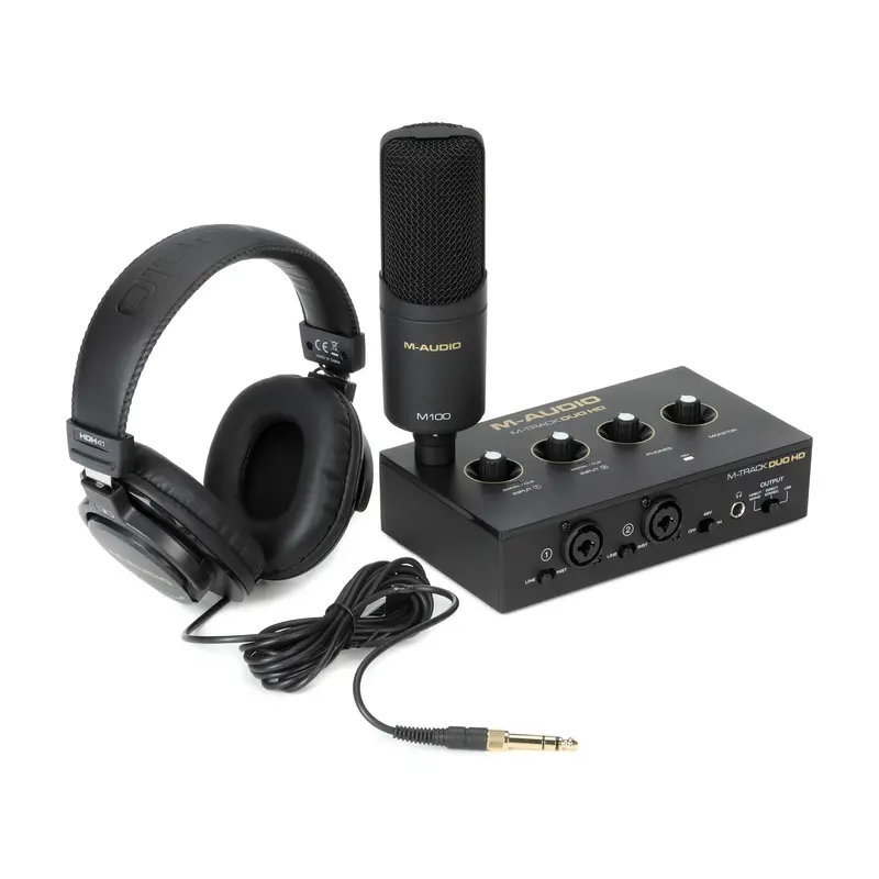 M-Audio M-Track Duo Hd Producer Pack 1