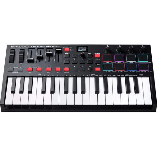 M-Audio Oxygen Pro Mini 32 Key Usb Midi Controller 1