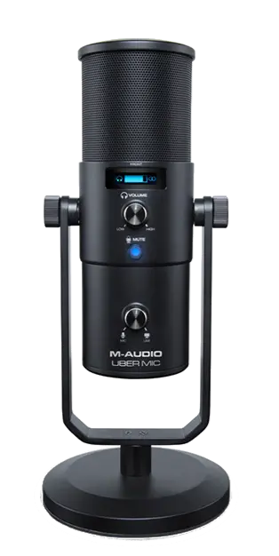 M-Audio Uber Mic Usb Microphone With Headphone Output 1