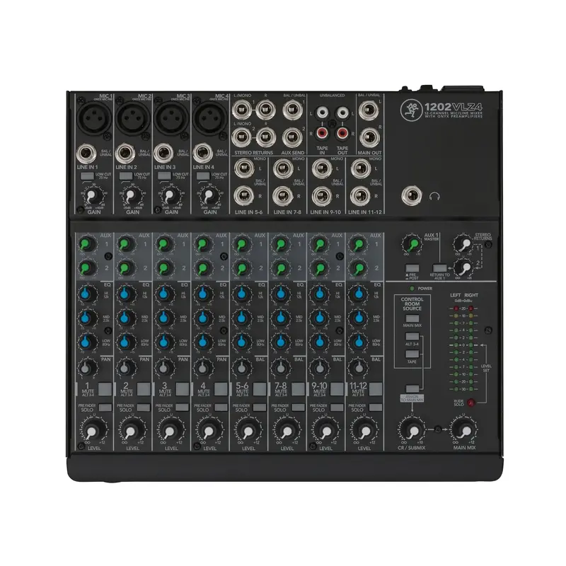 Mackie 1202Vlz4 12-Channel Mixer 1