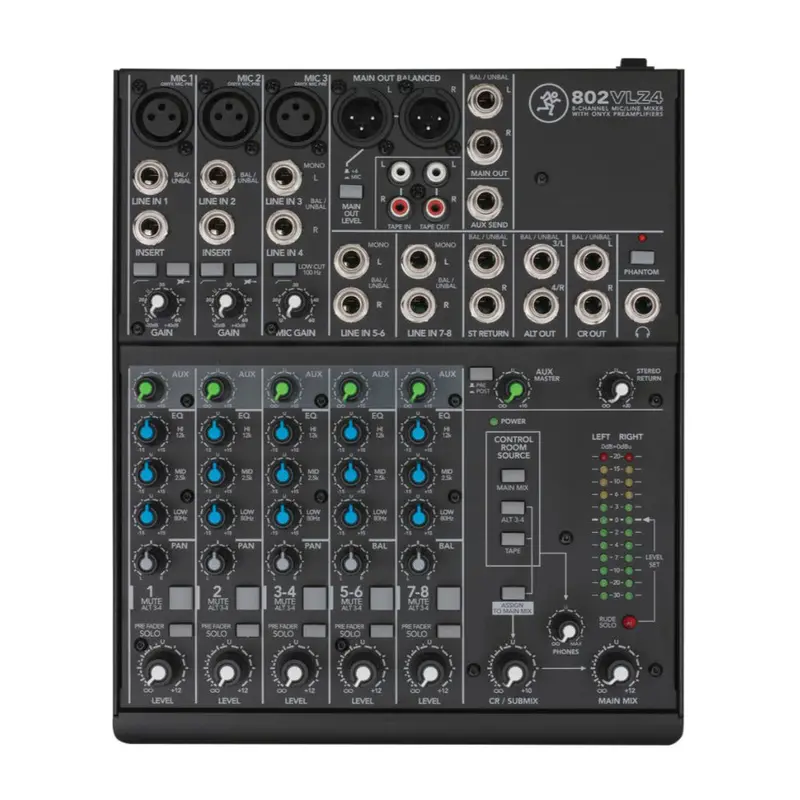Mackie 802Vlz4 8-Channel Analog Mixer 1