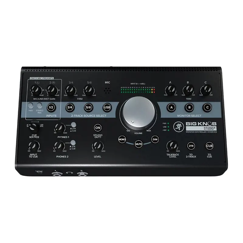 Mackie Big Knob Studio+ Monitor Controller Interface 1