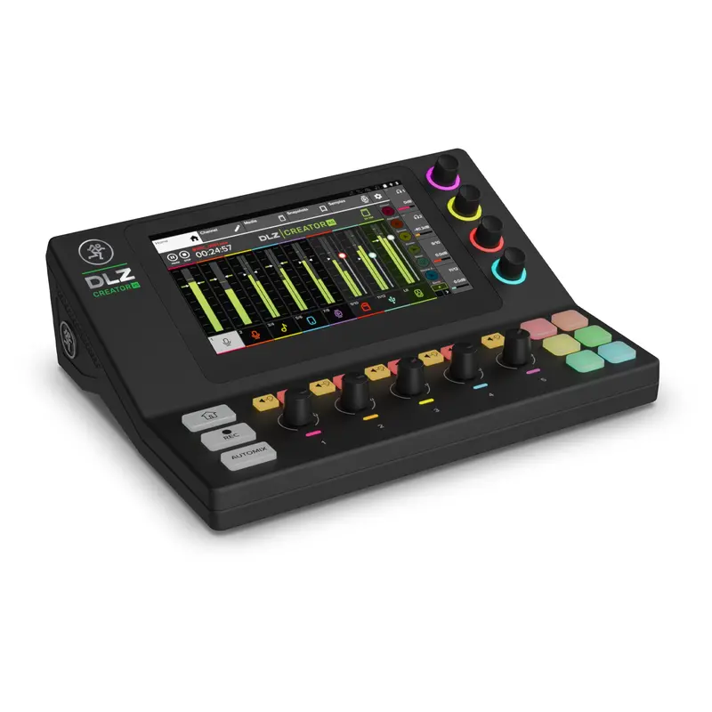 Mackie Dlz Xs Creator Adaptive Digital Podcast Mixer 2