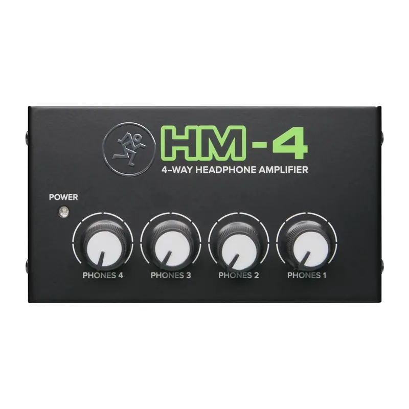 Mackie Hm-4 4-Way Headphone Amplifier 1