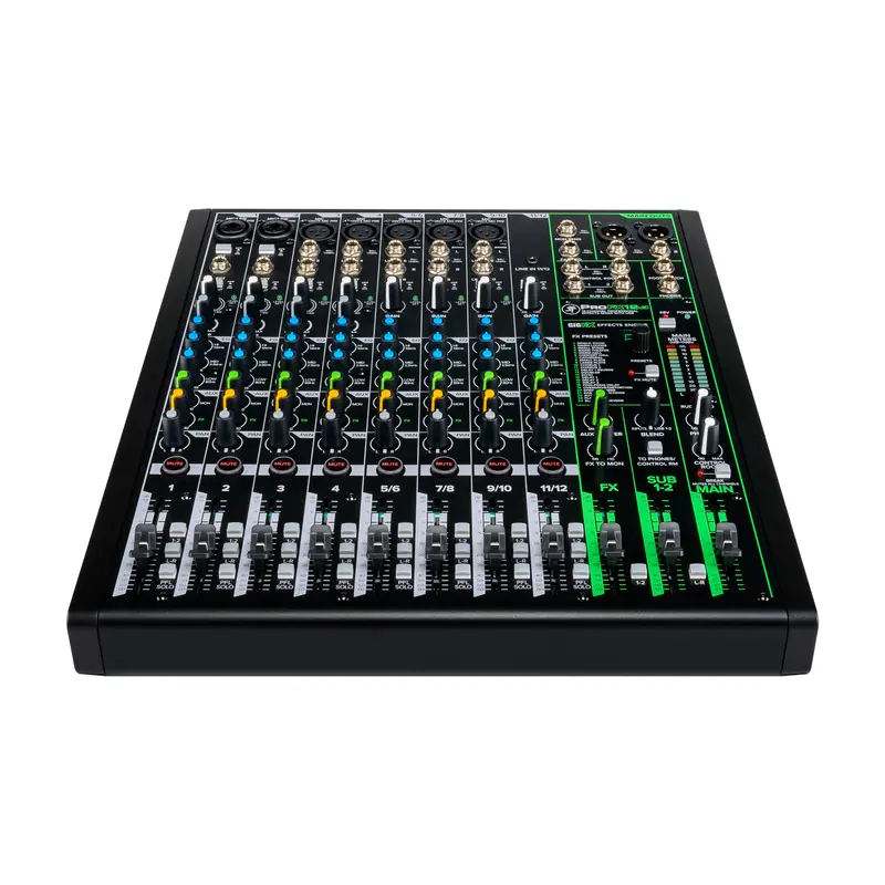 Mackie Profx12v3 12-Channel Professional Effects Mixer With Usb 2