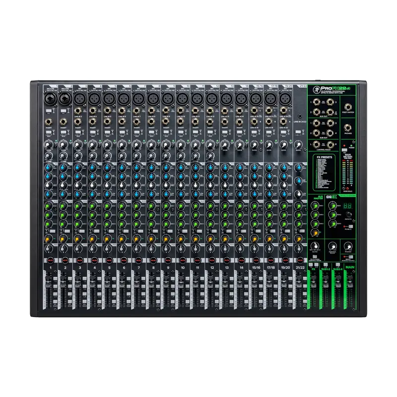 Mackie Profx22v3 22-Channel Mixer With Usb And Effects 1