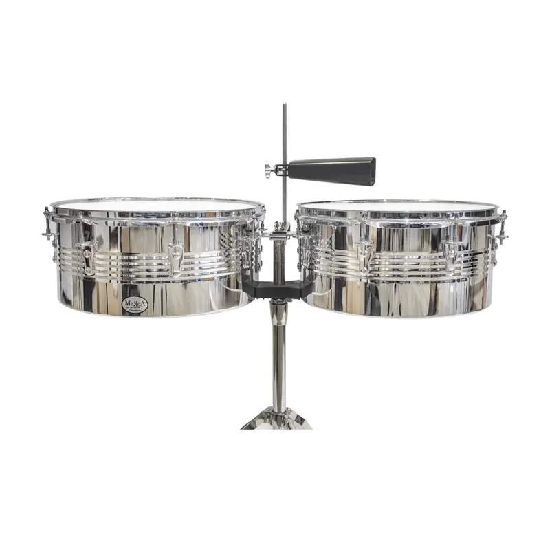 Marea Percussion Timbal 14" & 15" With Cowbell 1