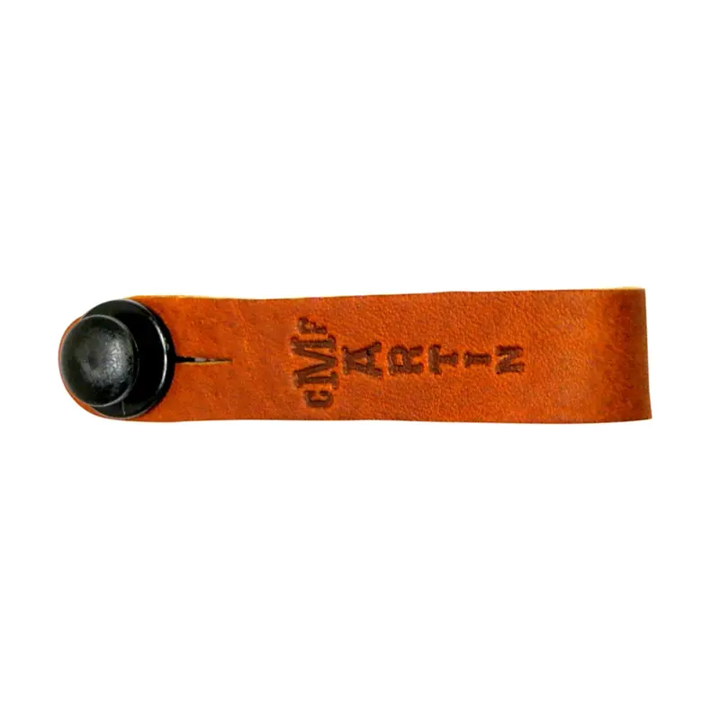 Martin Headstock Tie Guitar Strap Button Brown 1