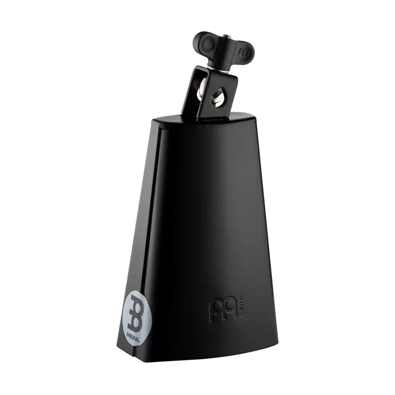 Meinl 6.75" Steel Cowbell - Black Finish 1