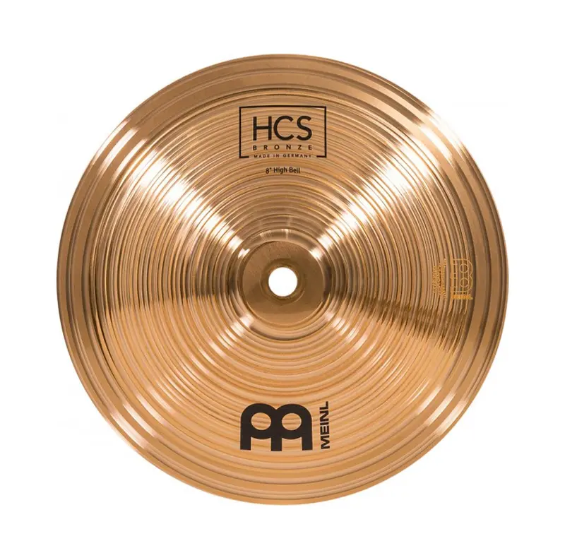 Meinl 8" Hcs Bronze High Bell Cymbal 1