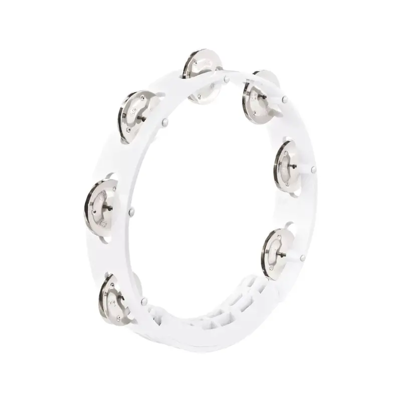 Meinl 8" Tour Tambourine White 1
