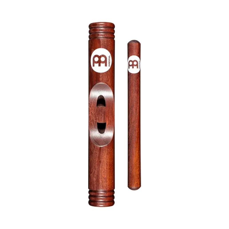 Meinl African Hollow-Body Claves Hollowed Body Redwood 1