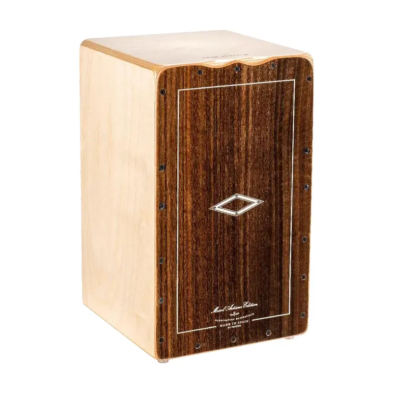 Meinl Artisan Edition Tango Line Birch Cajon - Brown Eucalyptus Frontplate 1