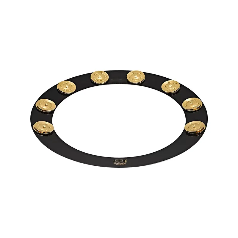 Meinl Backbeat Pro Tambourine With Brass Jingles, 14" 1