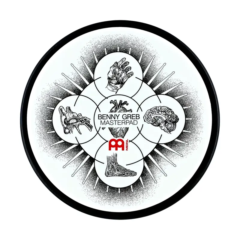 Meinl Benny Greb 6" Signature Practice Pad 1