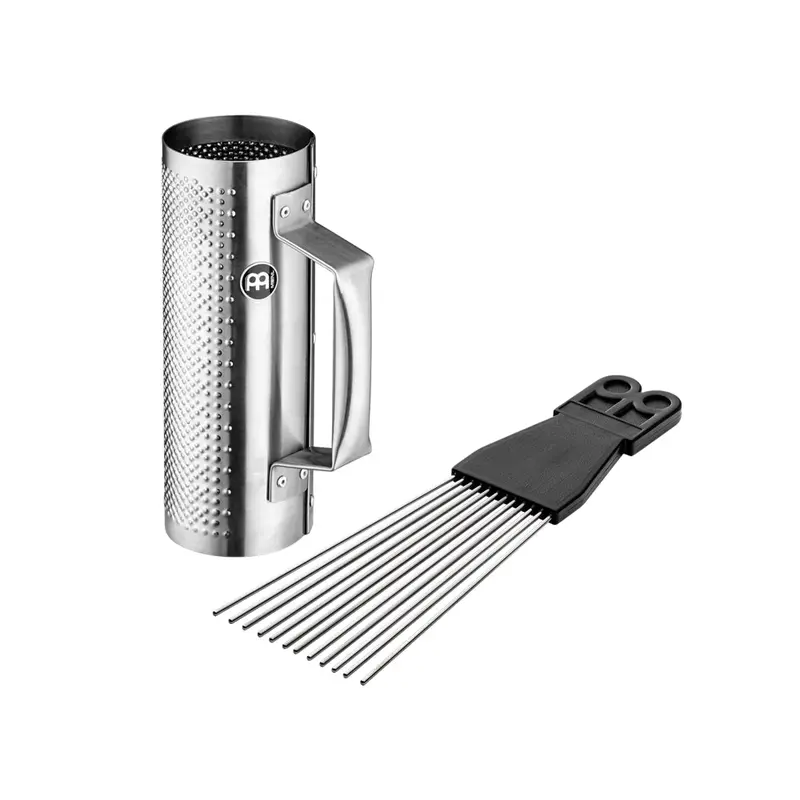 Meinl Brushed Steel Merengue Güira W/ Scraper - X-Small 1