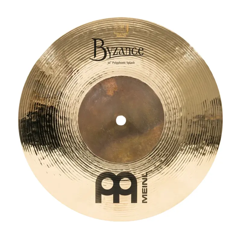 Meinl Cymbals B10pos-B Byzance Brilliant Polyphonic Splash Cymbal - 10" 1