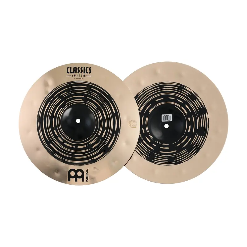 Meinl Cymbals Cc14duh Classics Custom Dual Hi-Hat - 14" 1