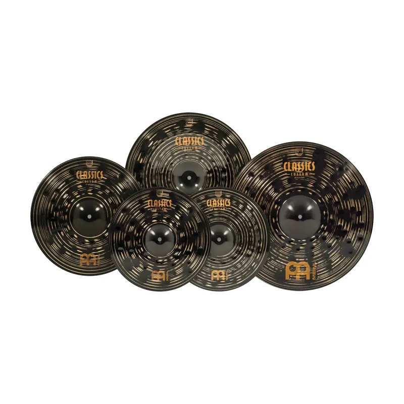 Meinl Cymbals Classics Custom Dark Expanded Cymbal Set #1 1