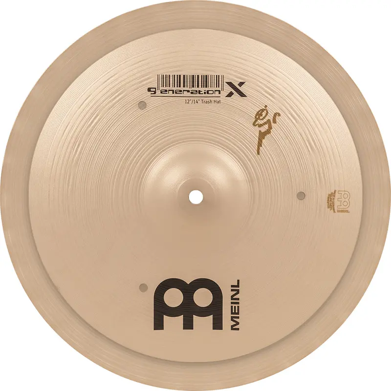 Meinl Cymbals Generation X Signature Benny Greb Trash Hat - 12"/14" Set (Gx-12/14Th) 1