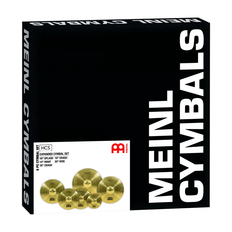 Meinl Cymbals Hcs Expanded 5-Pc Cymbal Set Hcs-Cs2 1