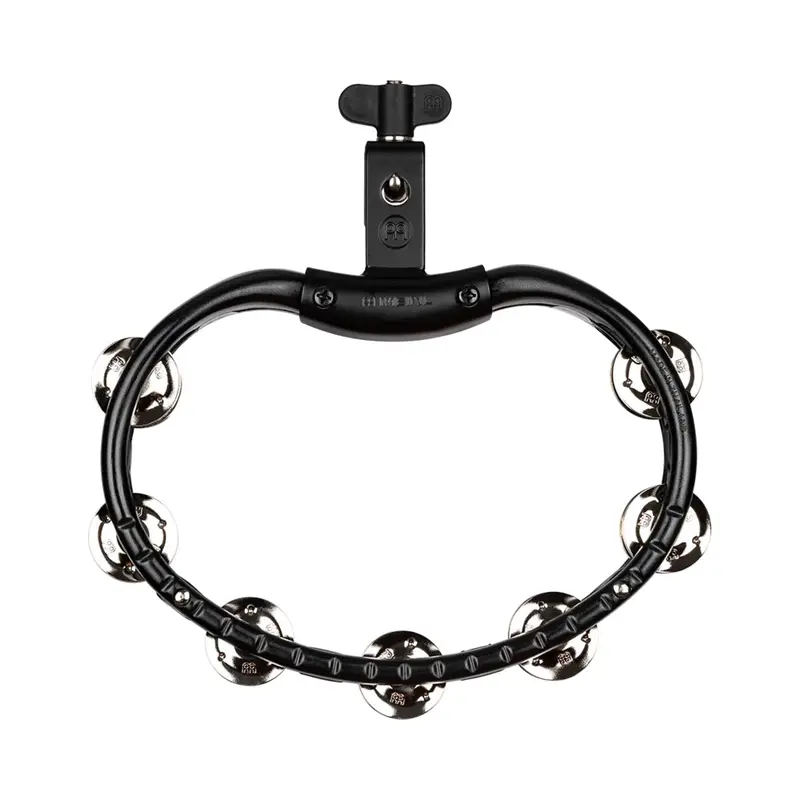 Meinl Drum Set Tambourine Black 2