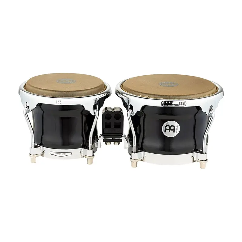 Meinl Ffb400bk 7" & 8½" Fibercraft Fiberglass Bongos - Black 1