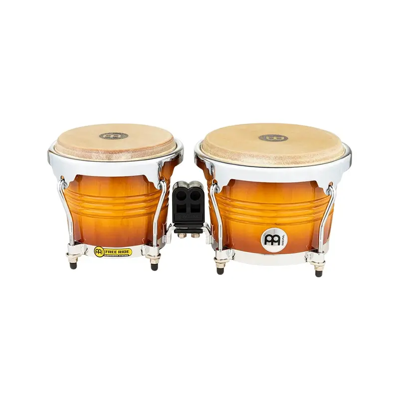 Meinl Free Ride Bongo 200 Series Gold Amber Burst 1