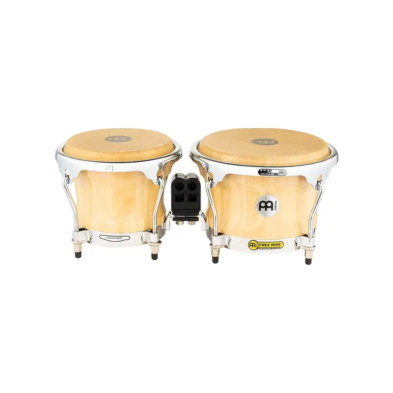 Meinl Fwb400nt 7 + 8 1/2 Free Ride Wood Bongo Natural 1