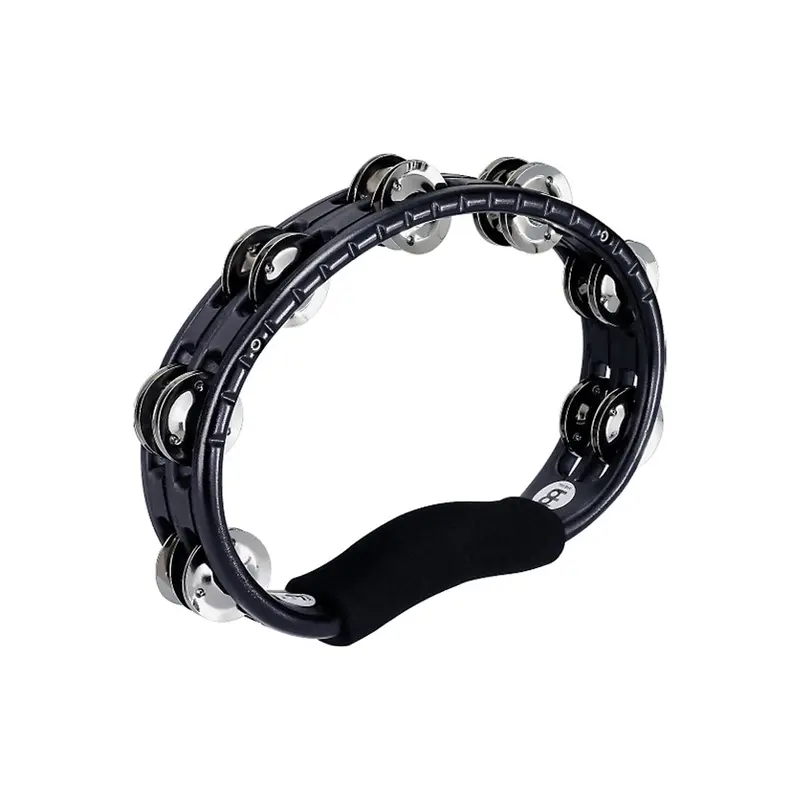 Meinl Hand Tambourine Black Steel 1