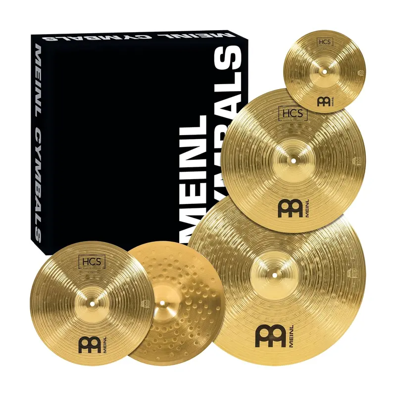 Meinl Hcs 14" Hh 16" C + 20" R + Free 10" Splash Cymbal Set 1