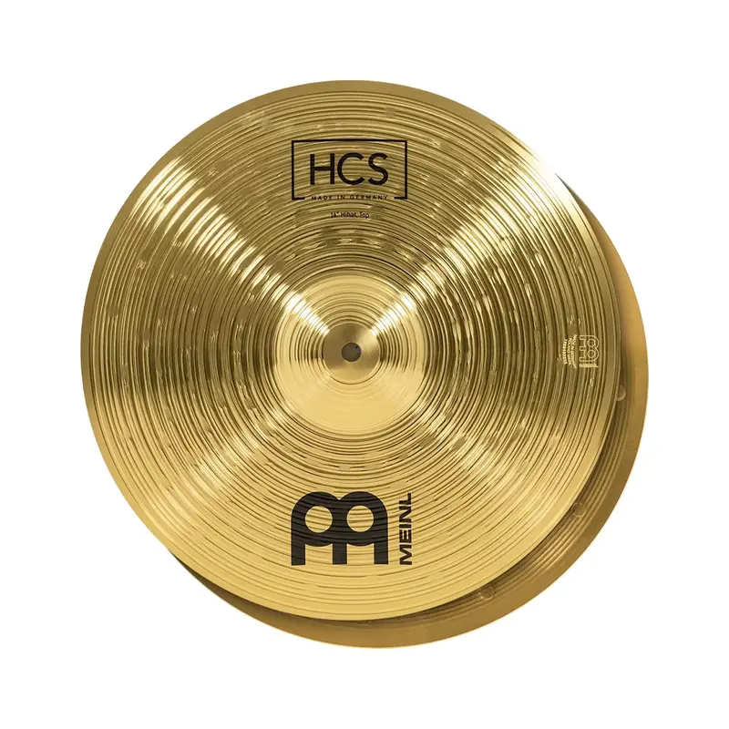 Meinl Hcs 14" Hi-Hat Brass Cymbals 1