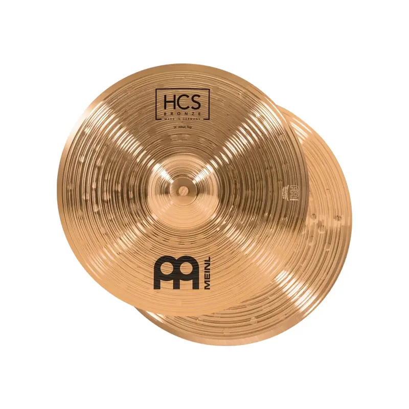 Meinl Hcs Bronze 14" Hi-Hat Cymbals 1
