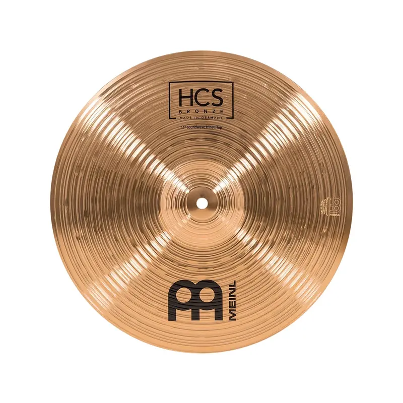 Meinl Hcs Bronze Soundwave Hi-Hat Cymbals- 14 Inch 2