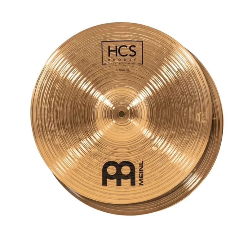 Meinl Hcs Hi-Hat Cymbal Pair 15 In. 1