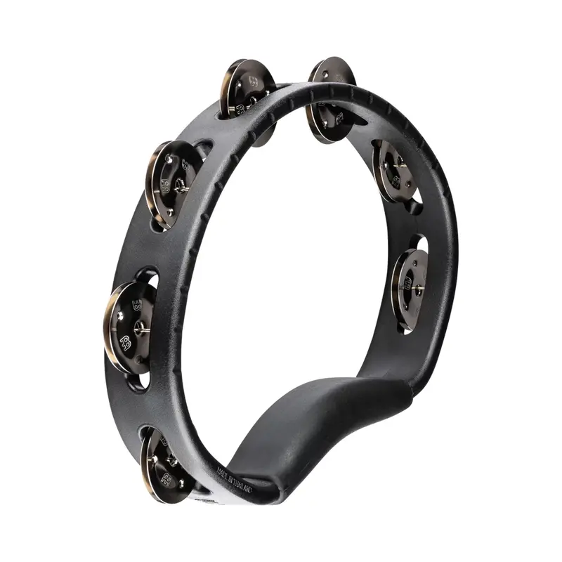 Meinl Headliner Abs Hand Tambourine, Steel Jingles, 1 Row 1