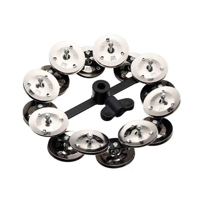 Meinl Headliner Series 5" Stainless Steel Hi-Hat Tambourine - Double Row 1